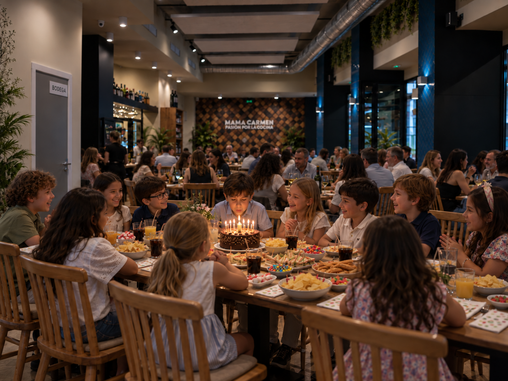 Salón para eventos y celebraciones en Sevilla centro - Mamá Carmen